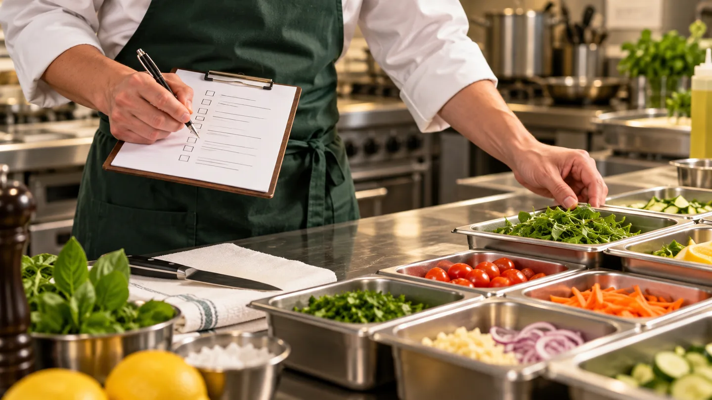 5S for the F&B kitchen: keep SOPs working every shift